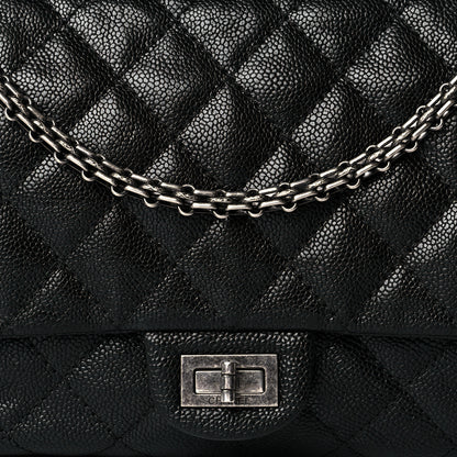 Chanel Caviar Quilted 2.55 Reissue 226 Flap Black 8 of 15