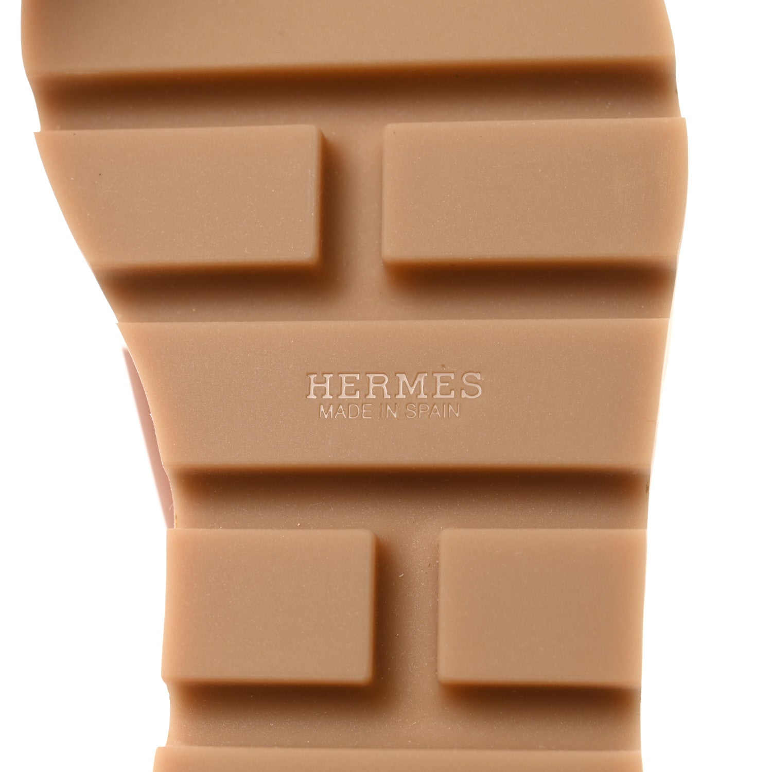 Hermes Calfskin Cork Eze 30 Sandals 35 Marron Glaise 7 of 9