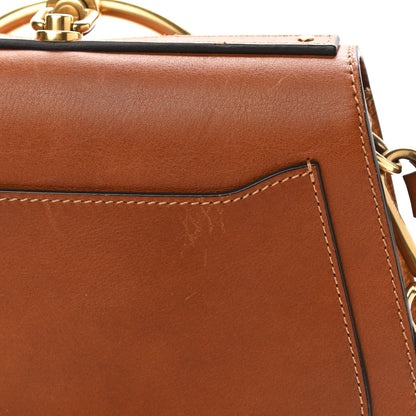 Chloe Calfskin Suede Medium Nile Bracelet Bag Caramel 7 of 12