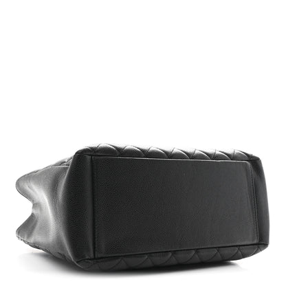 Chanel Caviar Quilted Grand Shopping Tote GST Black 4 of 11