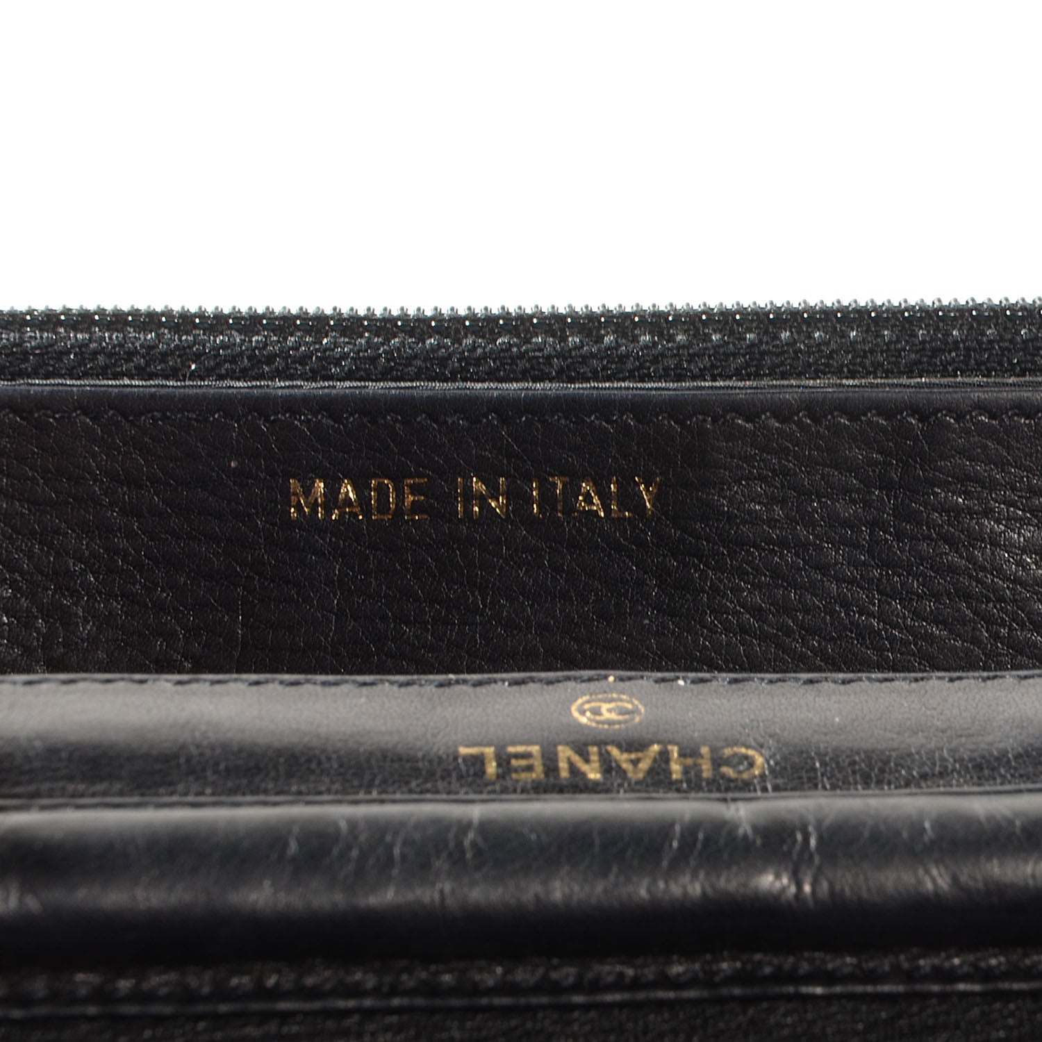 Chanel Caviar Timeless CC Wallet on Chain WOC Black 7 of 8
