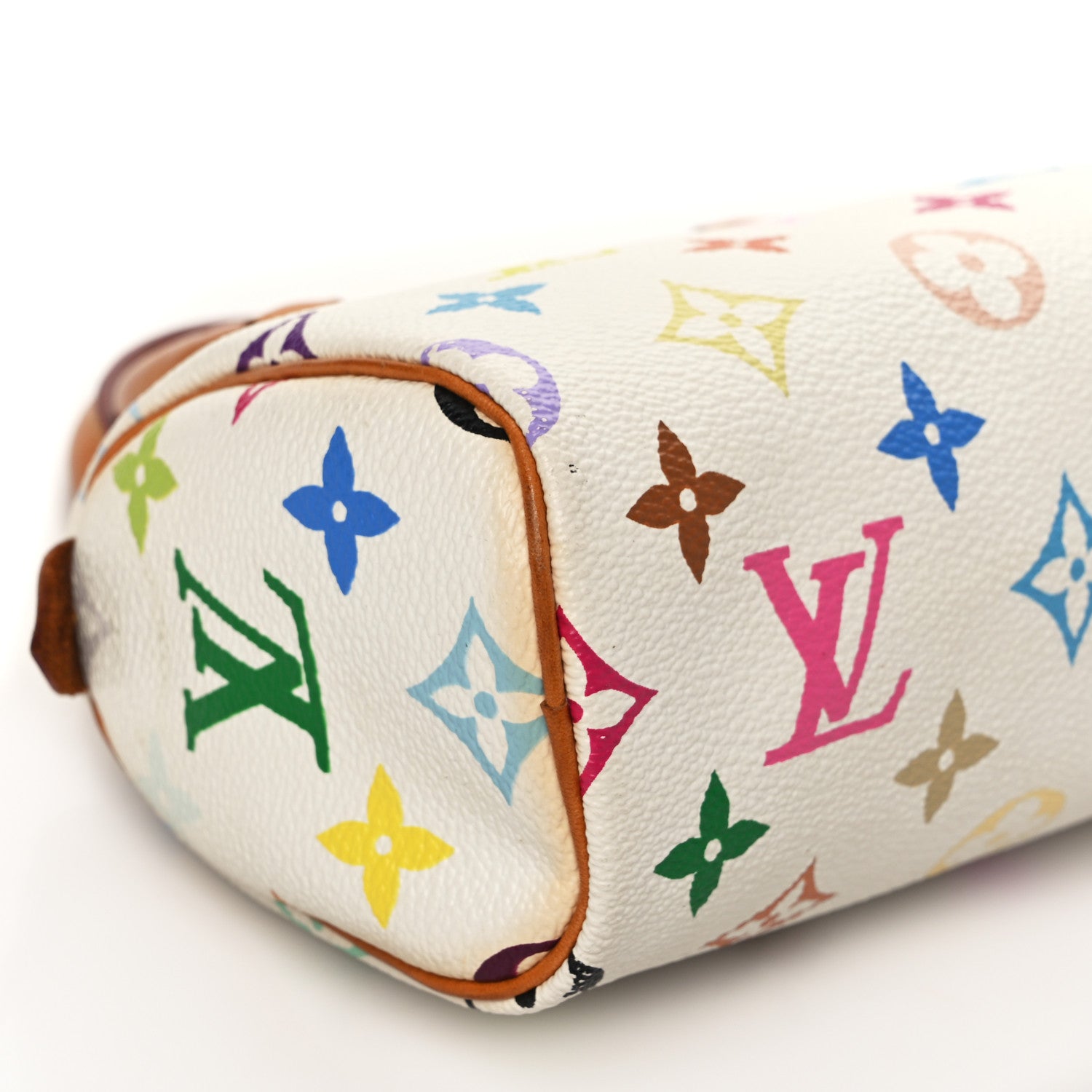 Louis Vuitton Monogram Multicolor Mini Sac HL Speedy White 7 of 11