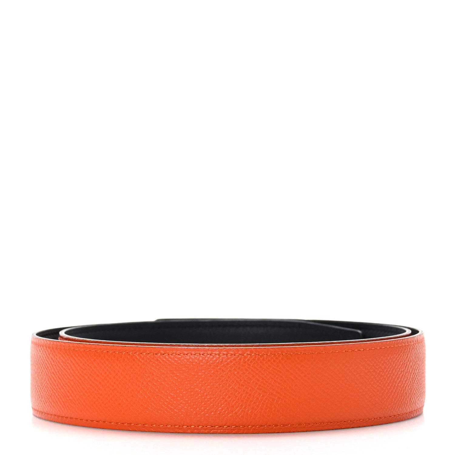 Hermes Swift Epsom 32mm Belt Strap 100 40 Black Feu 2 of 6