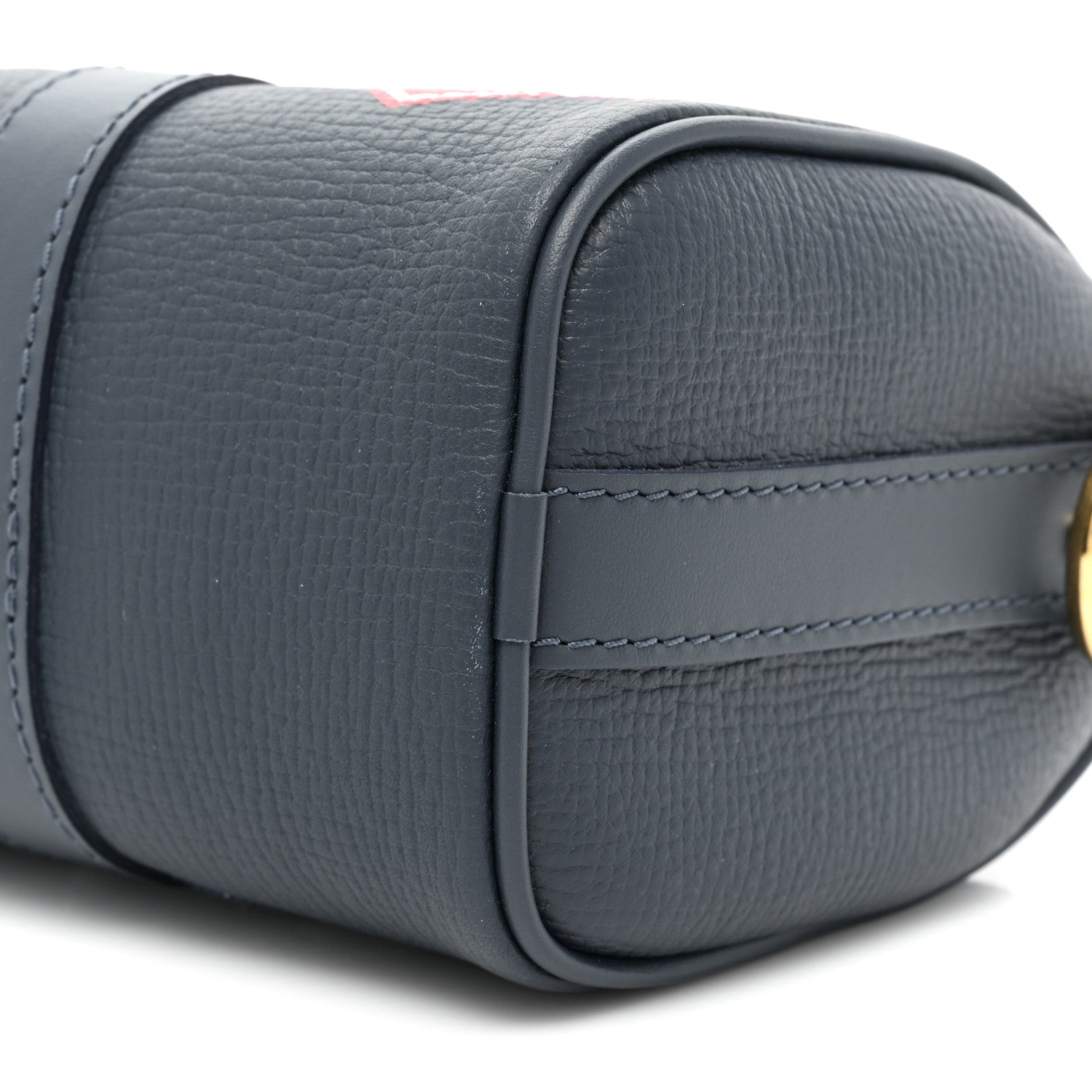 Louis Vuitton Taurillon Monogram Denim Drip Keepall XS Blue 7 of 10