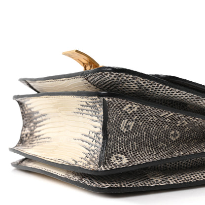 Celine Lizard Small Classic Box Flap Bag Natural 10 of 10