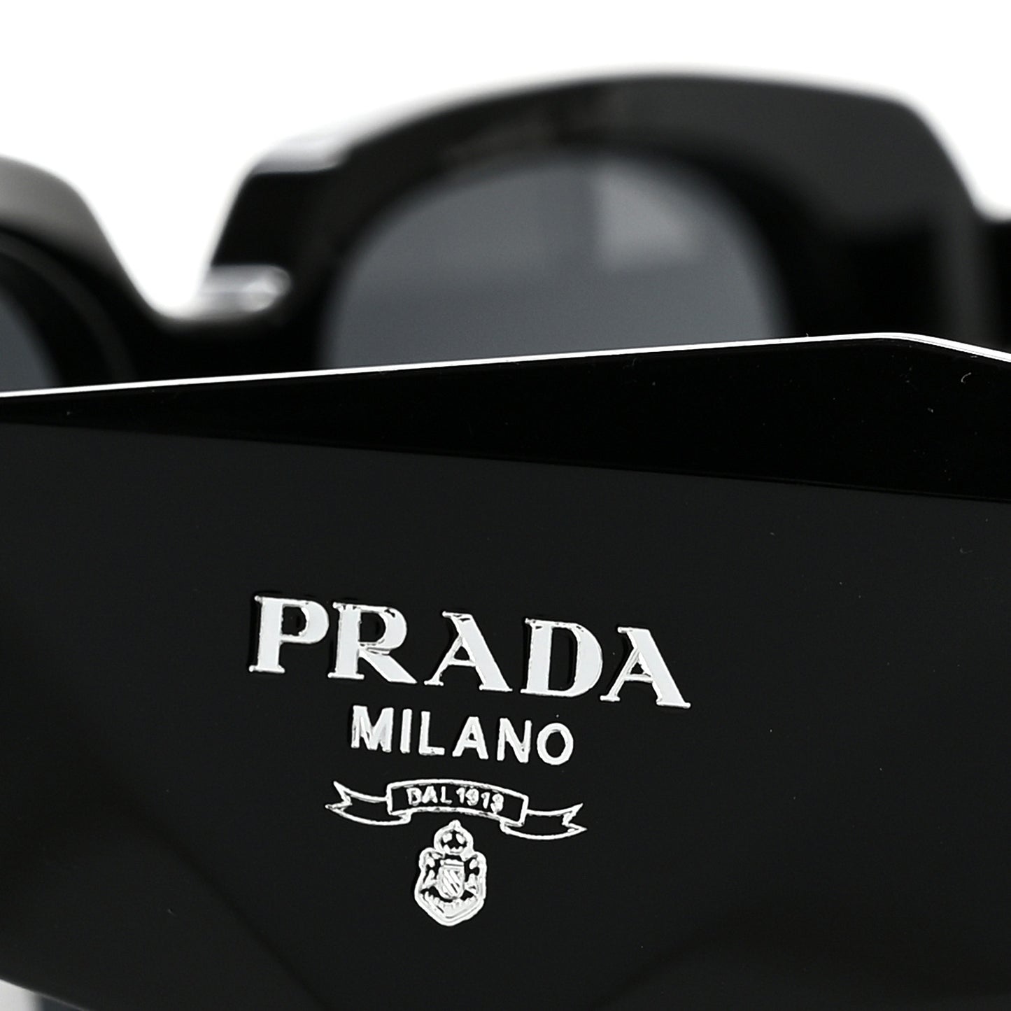 Acetate Symbole Sunglasses SPR 17W Black