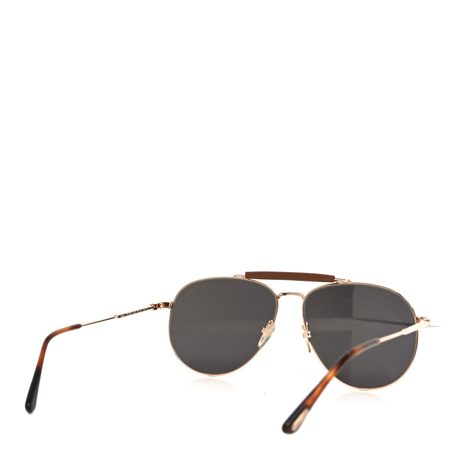 Tom Ford Sean Aviator Sunglasses TF536 Gold Havane 4 of 6