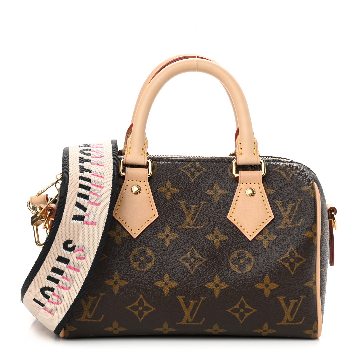 Monogram Speedy Bandouliere 20 Black