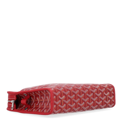 Goyard Goyardine Jouvence Toiletry Pouch MM Red 4 of 10