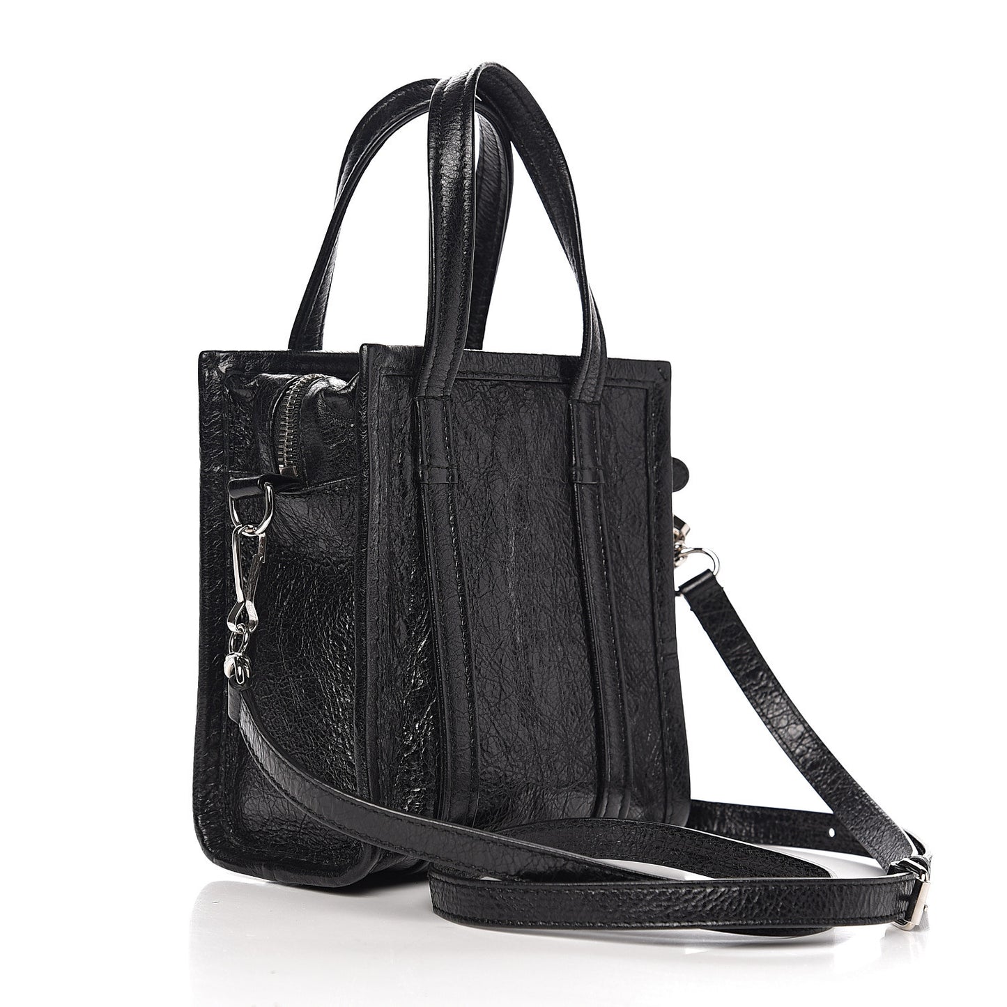 Agneau XXS Bazar Shopper Tote Black