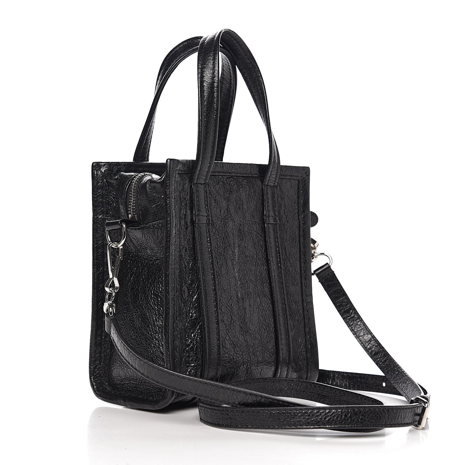 Balenciaga Agneau XXS Bazar Shopper Tote Black 2 of 8