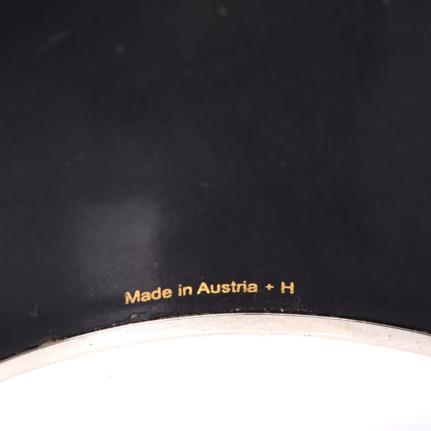 Hermes Enamel Printed Quadrige Extra Wide Bracelet 65 5 of 5