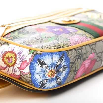 Gucci GG Supreme Monogram Flora Medium Ophidia Belt Bag Beige Multicolor Crop 6 of 9