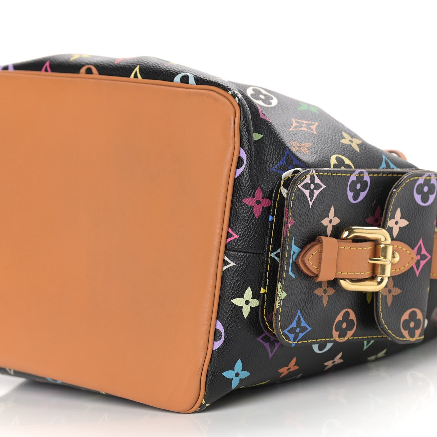 Monogram Multicolor Petit Noe Black