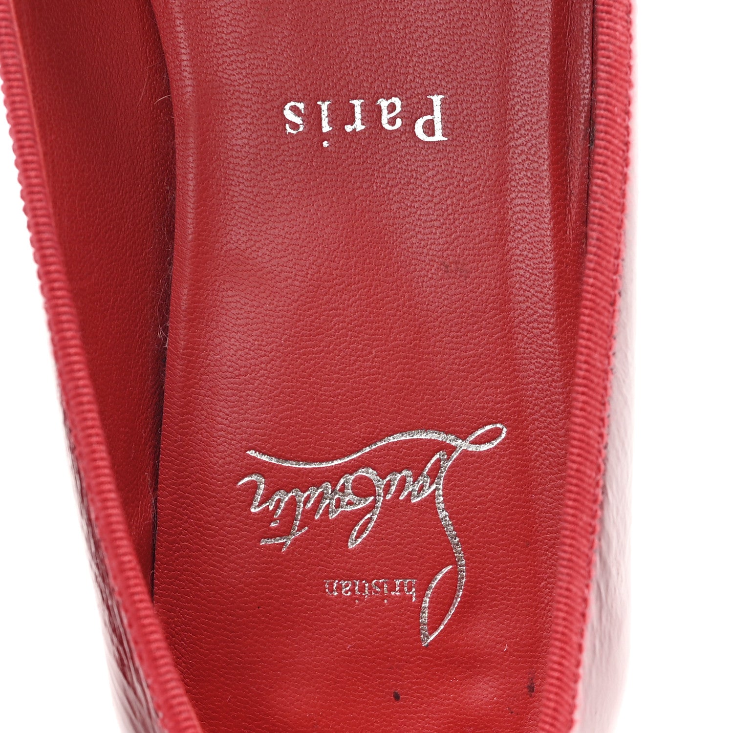 Christian Louboutin Patent Sweetie Jane Ballerina Flats 36.5 Loubi 8 of 9