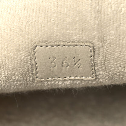 Gucci GG Monogram Womens Fria Horsebit Loafers 36.5 Beige Ruggine 8 of 9