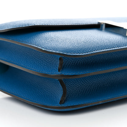 Hermes Epsom Constance Elan 25 Bleu Izmir 9 of 12