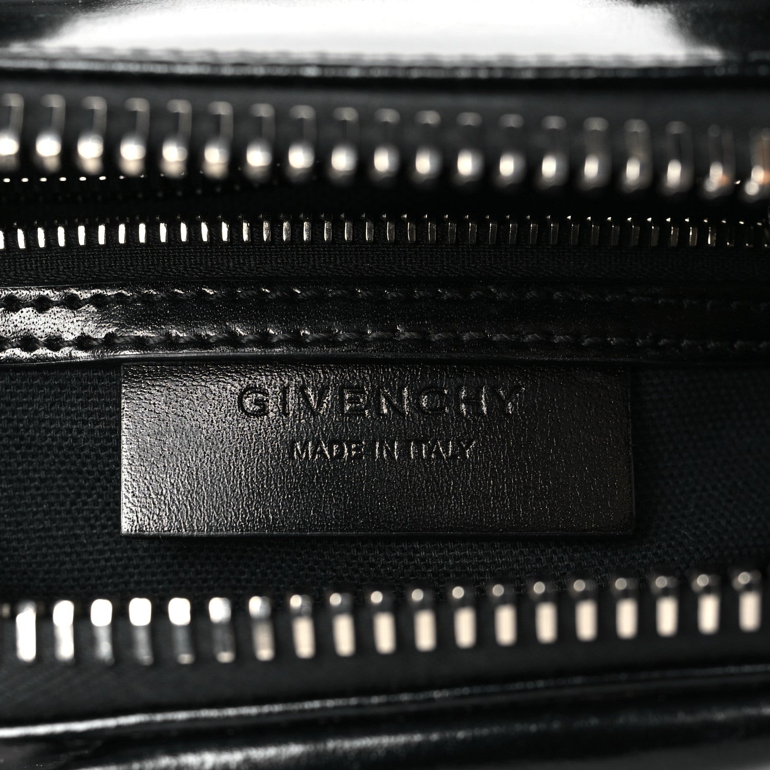 Givenchy Shiny Lord Calfskin Mini Antigona Black 6 of 9