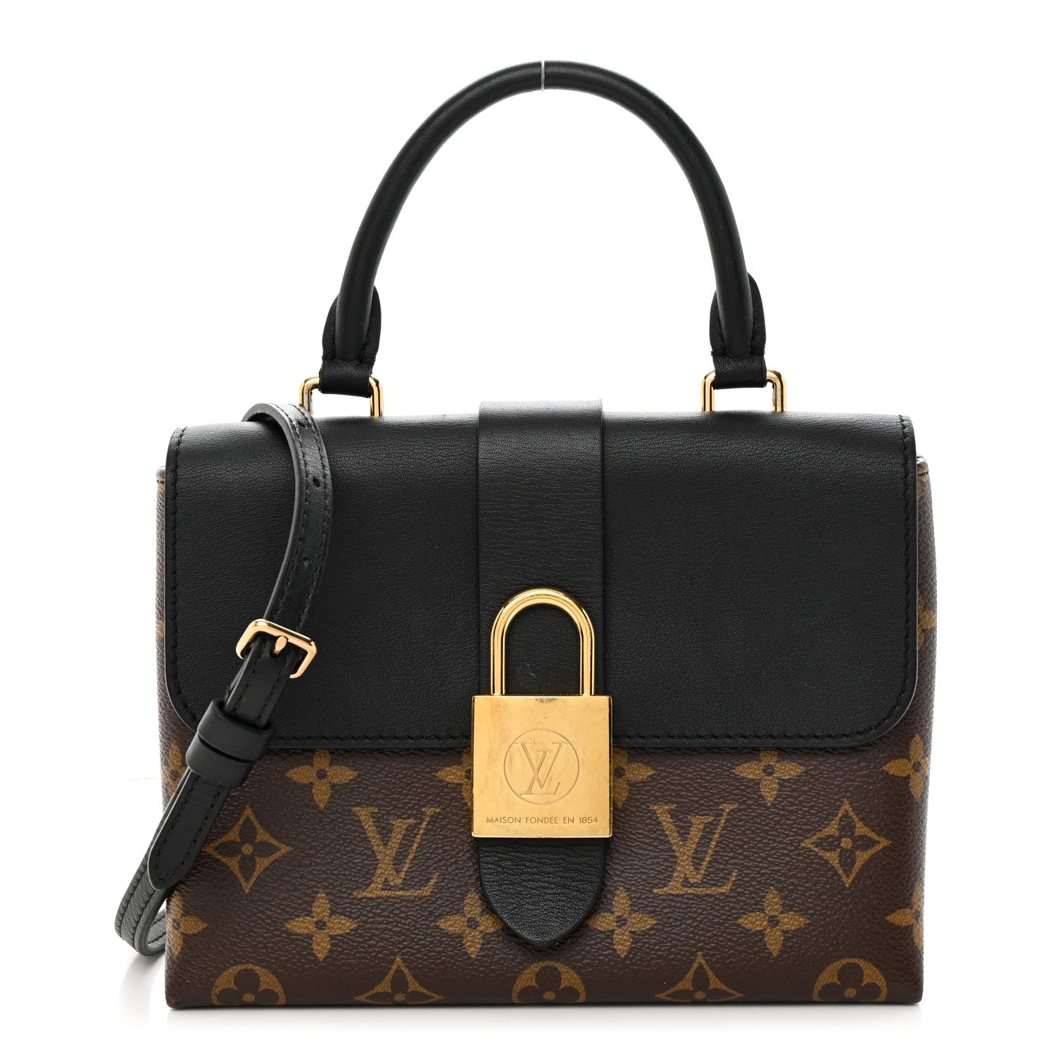 Louis Vuitton Monogram Locky BB Black 1 of 10