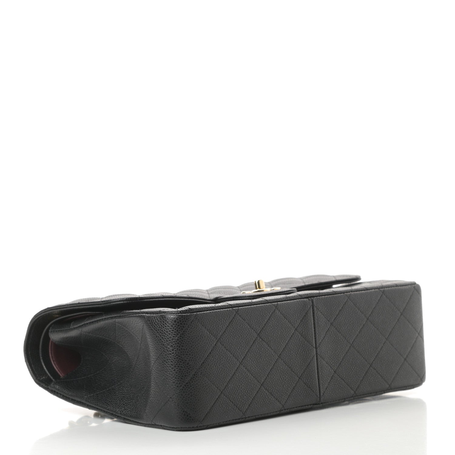 Chanel Caviar Quilted Jumbo Double Flap Black 4 of 12