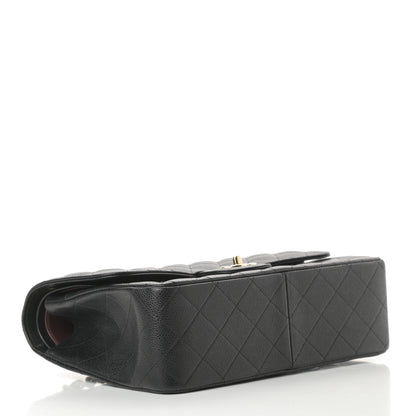 Chanel Caviar Quilted Jumbo Double Flap Black 4 of 12