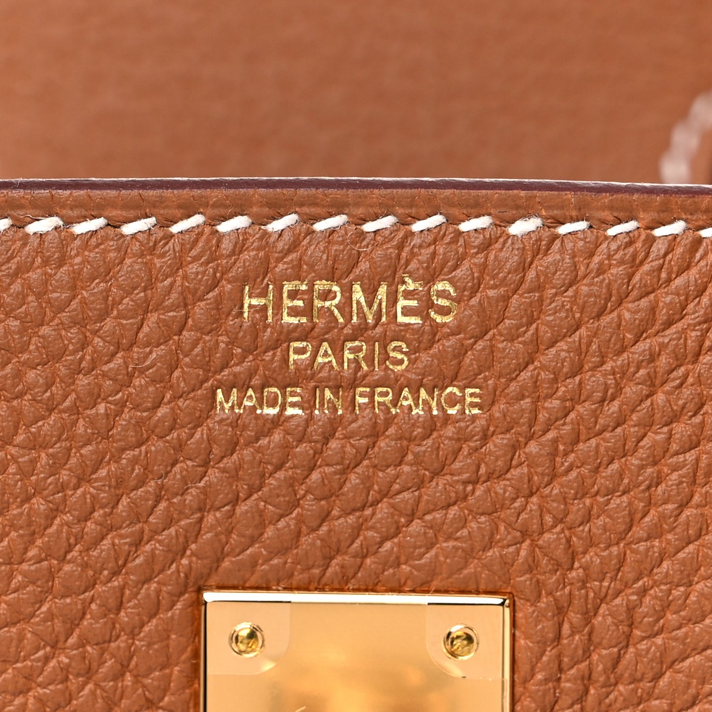Togo Birkin 25 Gold