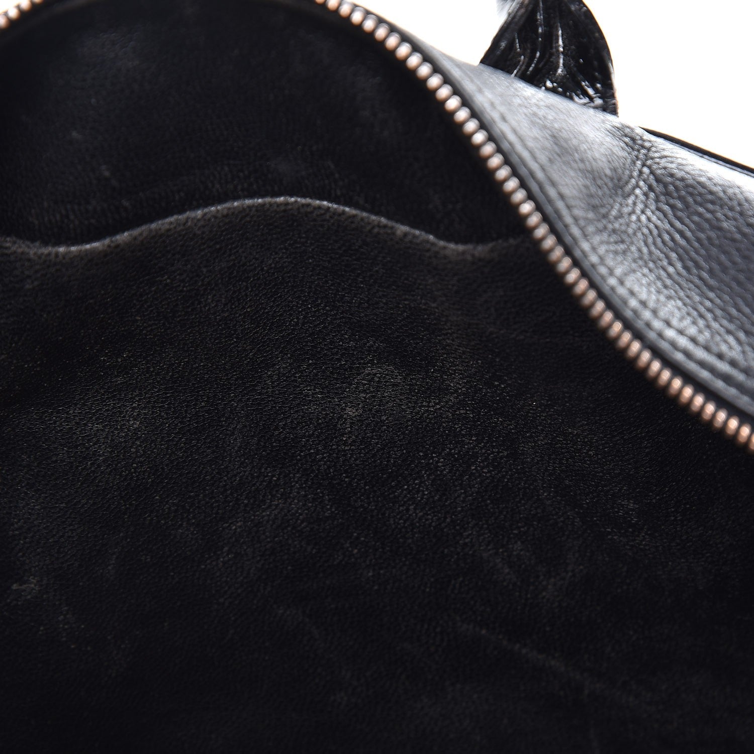 Chanel Caviar Patent Quilted Large Bowler Black 7 of 15