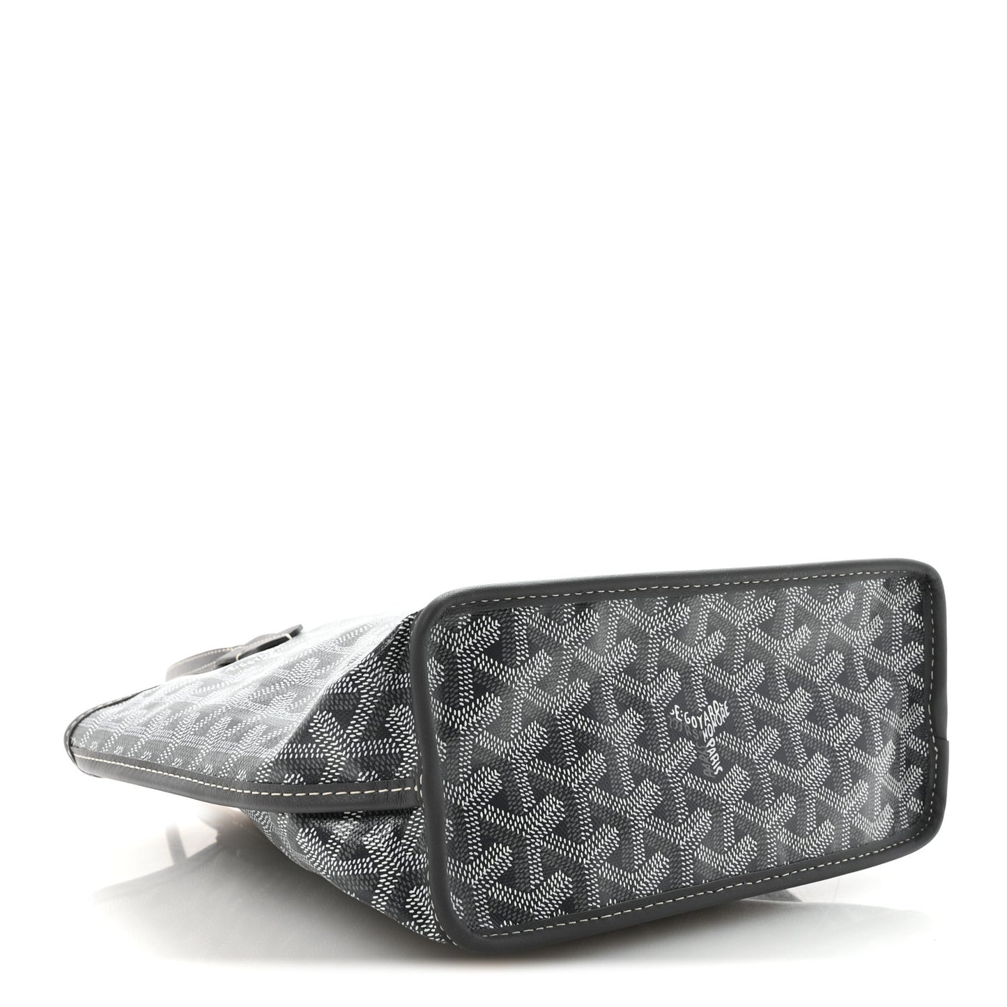 Goyardine Reversible Mini Anjou Grey