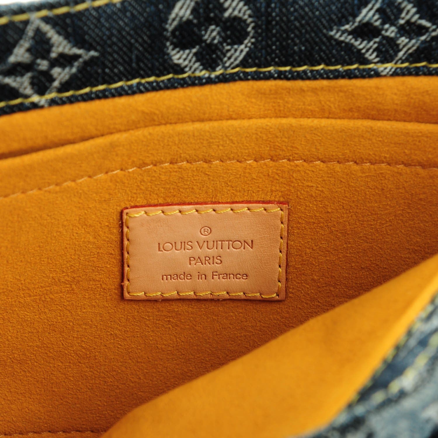 Louis Vuitton Denim Raye Mini Pleaty 6 of 7