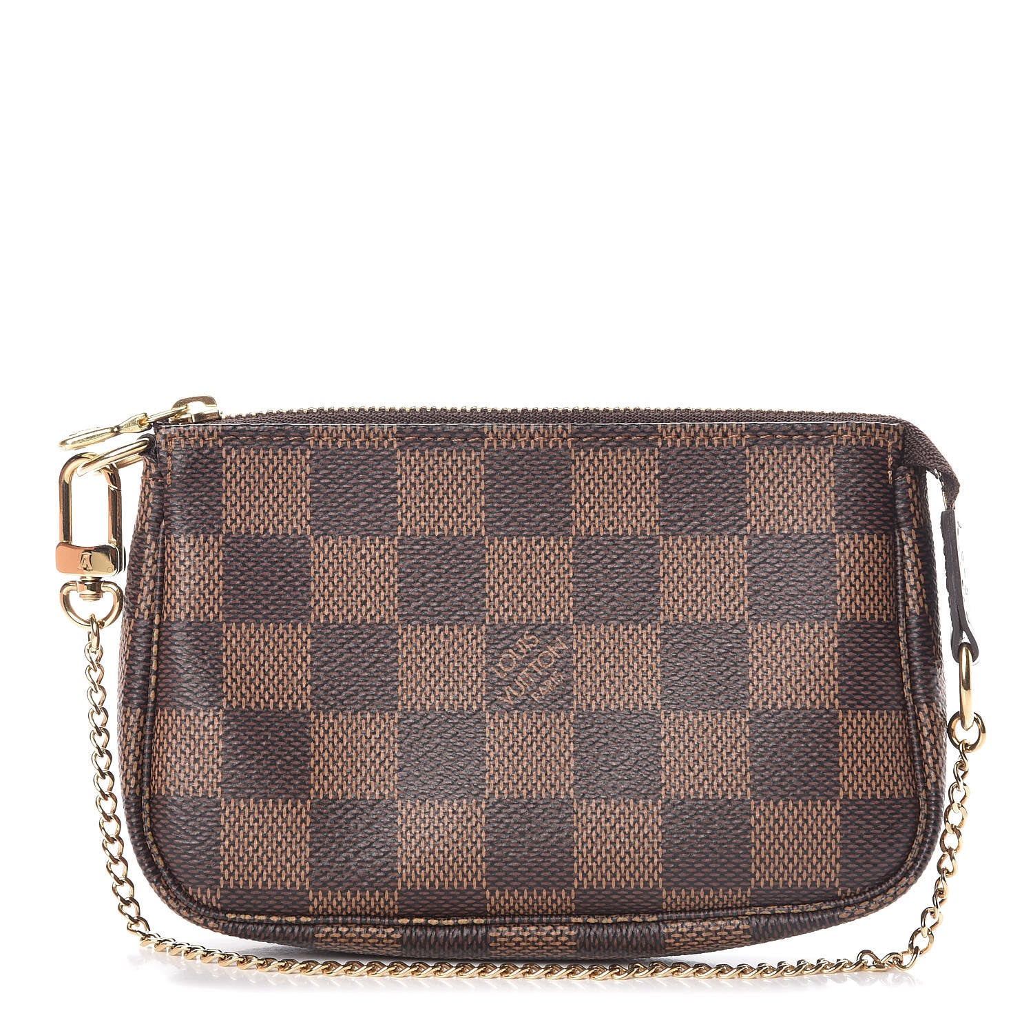 Louis Vuitton Damier Ebene Mini Pochette Accessories 1 of 8