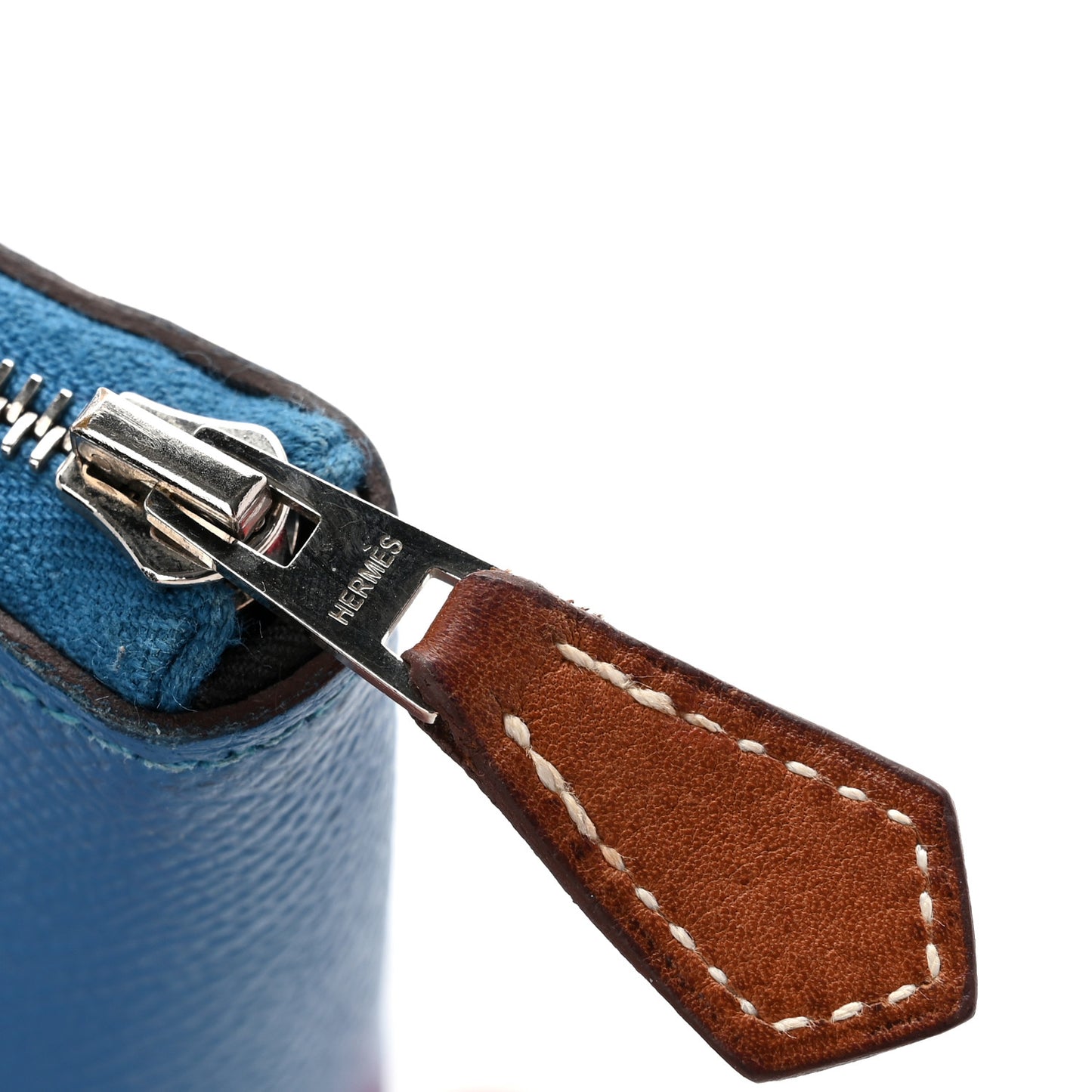 Epsom Silk'In Wallet Mykonos Deer Brown Bright Red