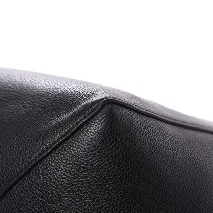 Celine Soft Grained Calfskin Medium Belt Cabas Phantom Black 12 of 14