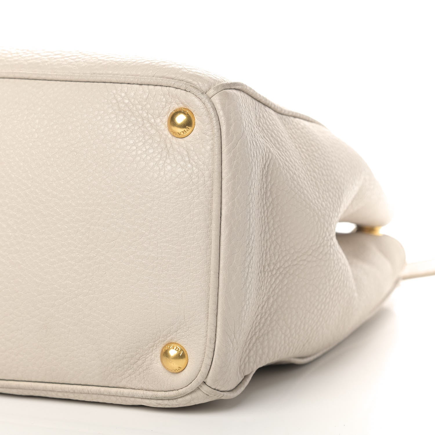 Prada Vitello Daino Tote Talco 10 of 14