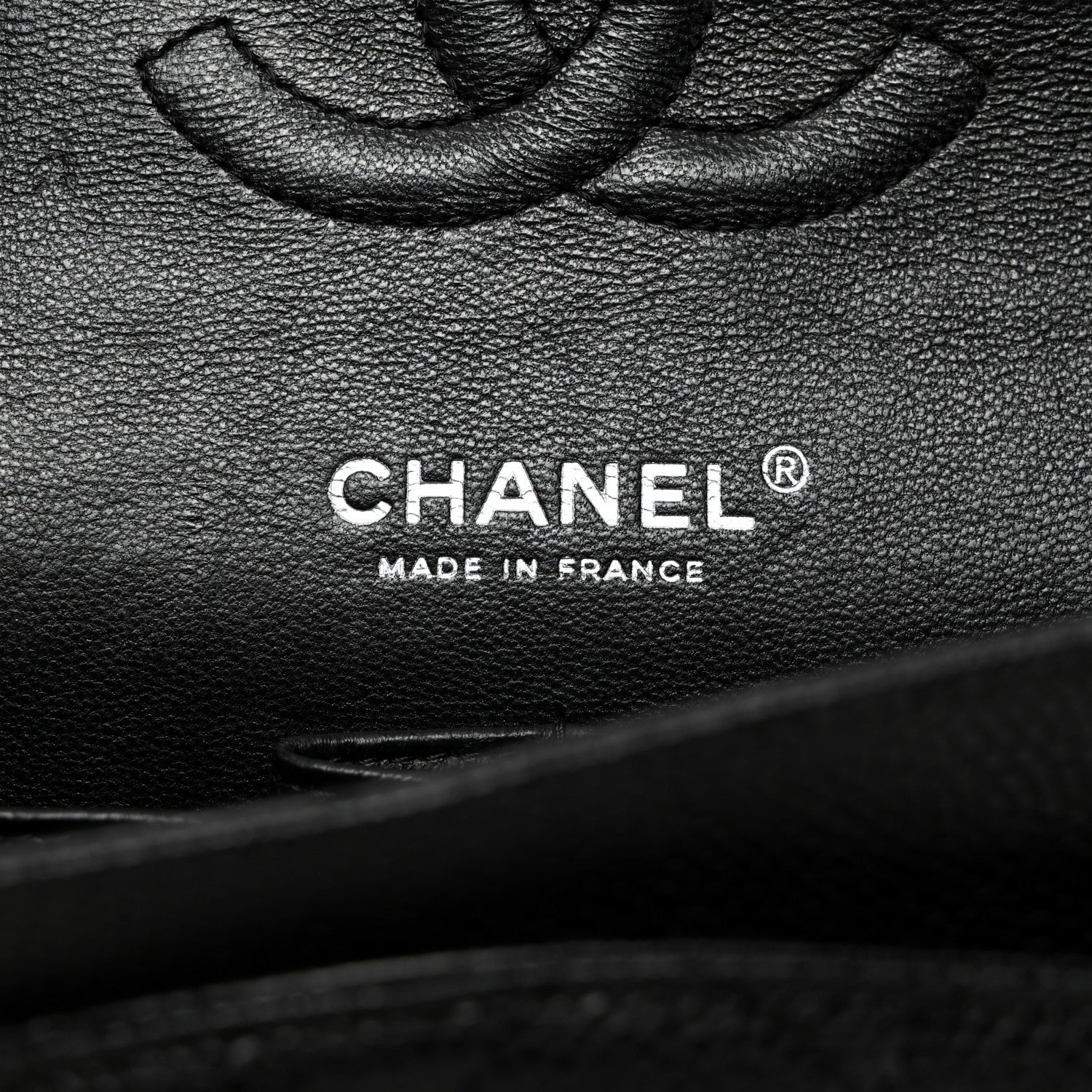 Chanel Caviar Quilted Medium Double Flap Black 6 of 10