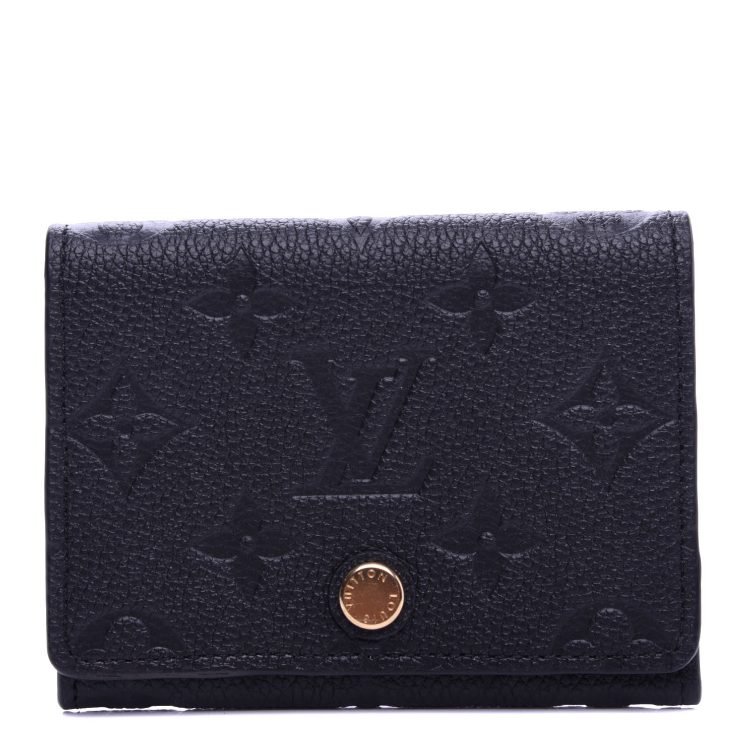 Louis Vuitton Empreinte Business Card Holder Black 1 of 8