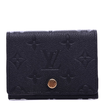 Louis Vuitton Empreinte Business Card Holder Black 1 of 8