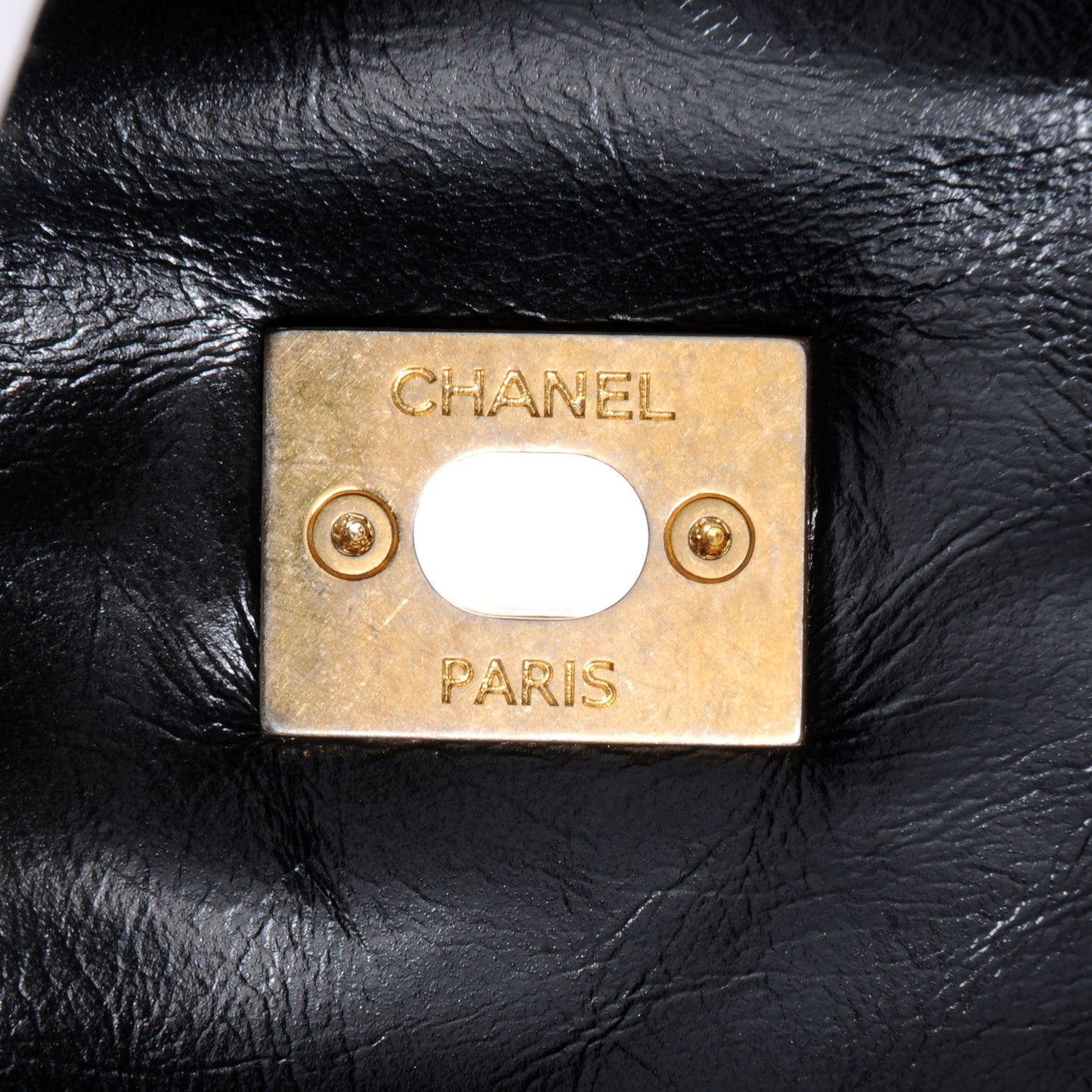 Calfskin In The Mix Shopping Tote Beige Black