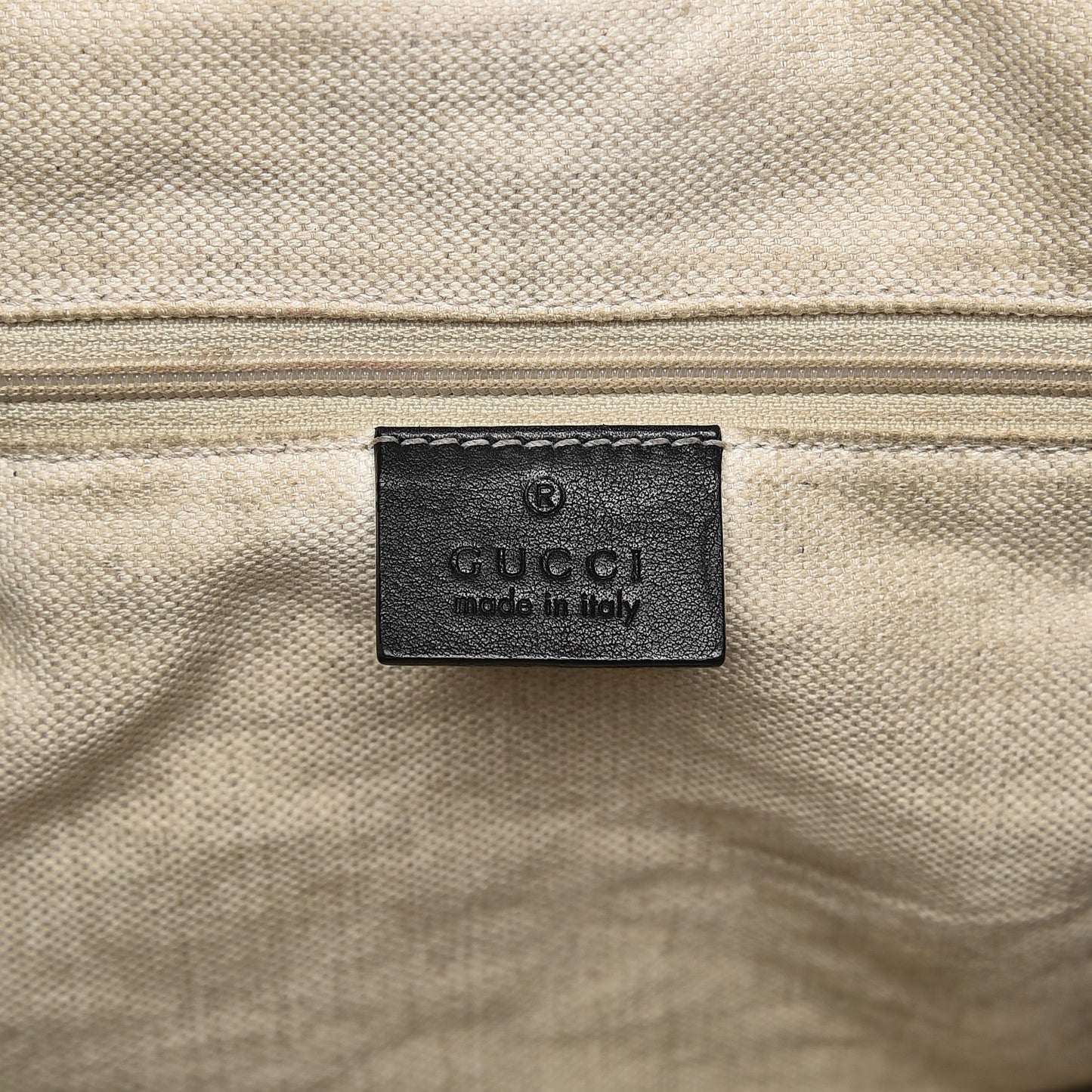 Guccissima Medium Sukey Tote Black