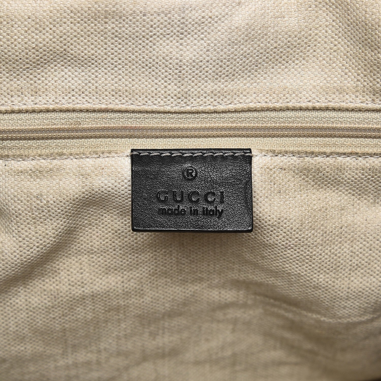 Gucci Guccissima Medium Sukey Tote Black 6 of 12