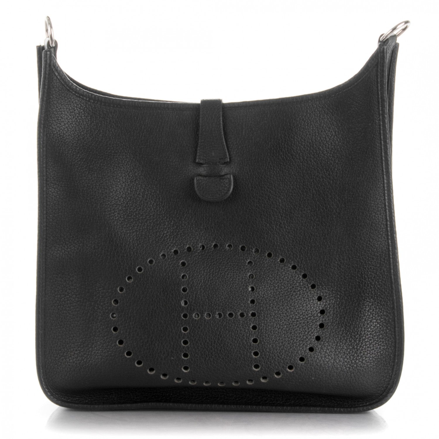 Hermes Taurillon Clemence Evelyne GM Black 1 of 7