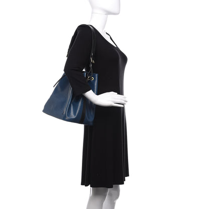 Louis Vuitton Epi Petit Bi-Color Noe Toledo Black 2 of 9