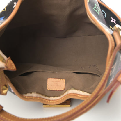 Louis Vuitton Monogram Multicolor Chrissie Black 5 of 17