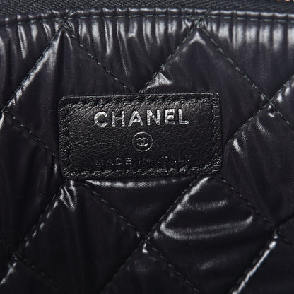 Chanel Caviar Quilted Medium Boy Cosmetic Case Black 6 of 8