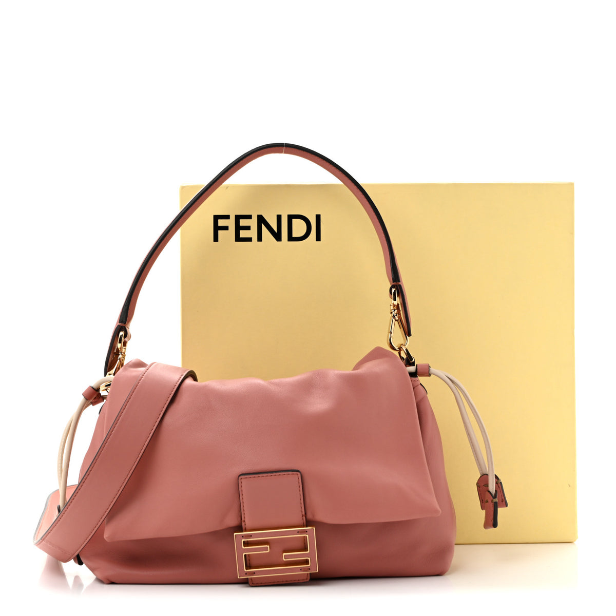 Fendi Nappa Medium Mamma Baguette Macaron 11 of 11