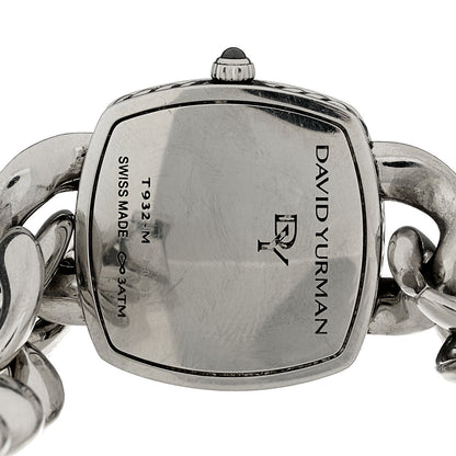 David Yurman Stainless Steel Diamond 27mm Albion Quartz Watch Black 4 of 4