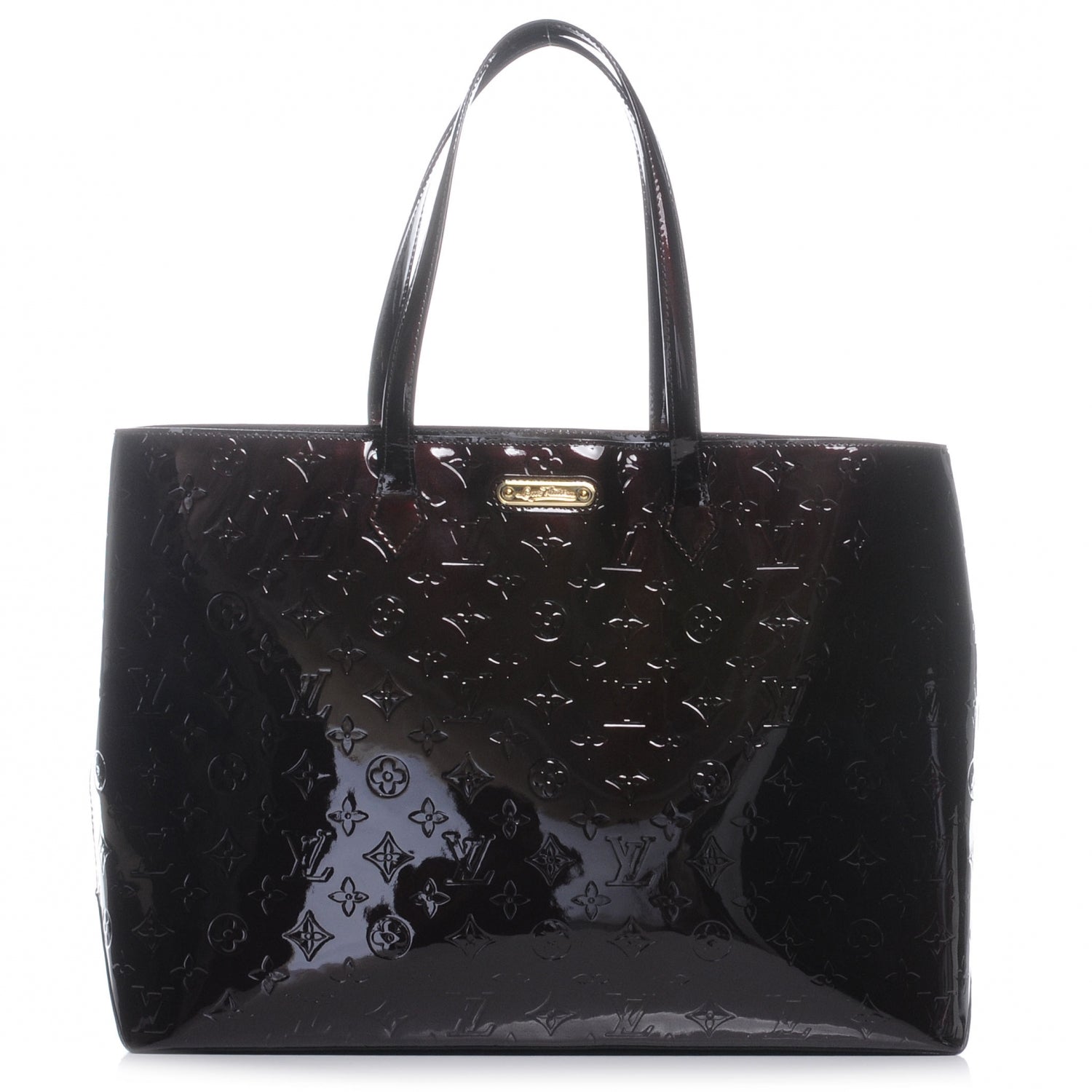 Louis Vuitton Vernis Wilshire GM Amarante 1 of 7