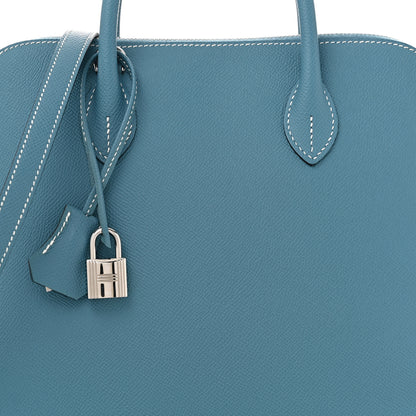 Hermes Epsom 1923 Bolide 30 Blue Jean 8 of 11