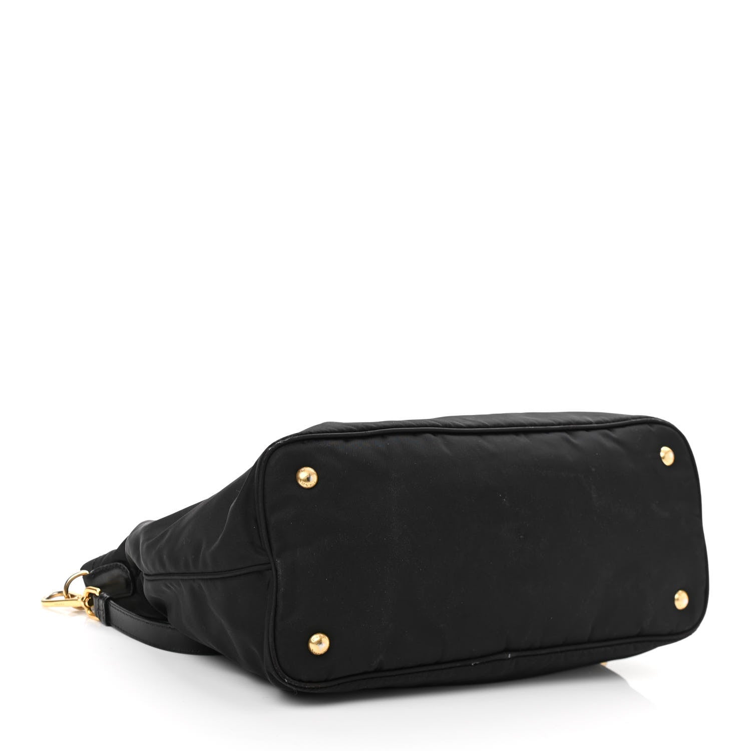 Prada Tessuto Nylon Gaufre Tote Black 3 of 11