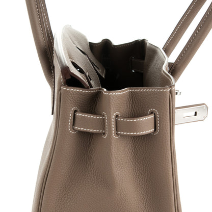 Hermes Togo Birkin 30 Etoupe 17 of 25