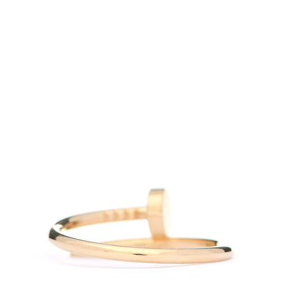 Cartier 18K Yellow Gold Small Juste Un Clou Ring 57 8 3 of 6